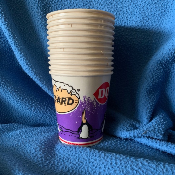 DAIRY QUEEN Kitchen Collectible Dairy Queen Penguin Blizzard Cups 2