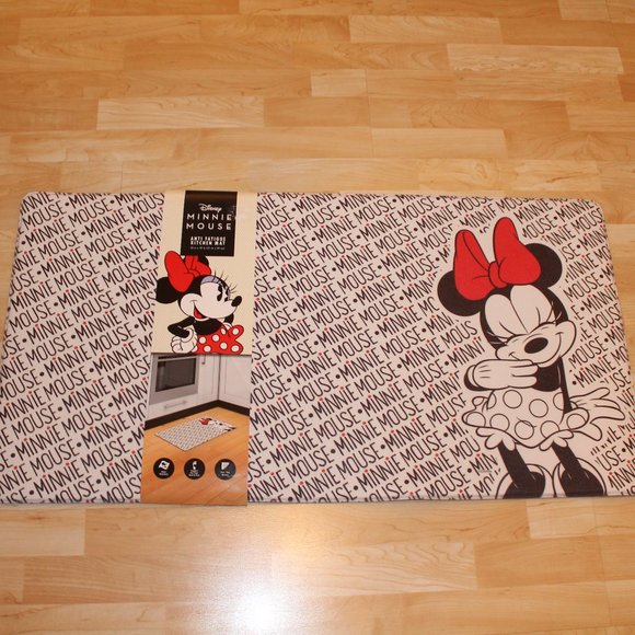 Disney Kitchen Disney Minnie Mouse Xlarge Anti Fatigue Mat Nwt Poshmark