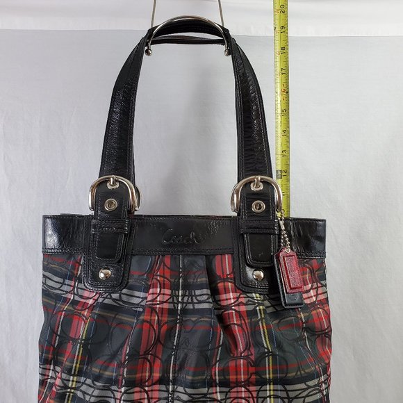 Coach Bags Coach Poppy Signature Tartan Plaid Shoulder Bag Poshmark