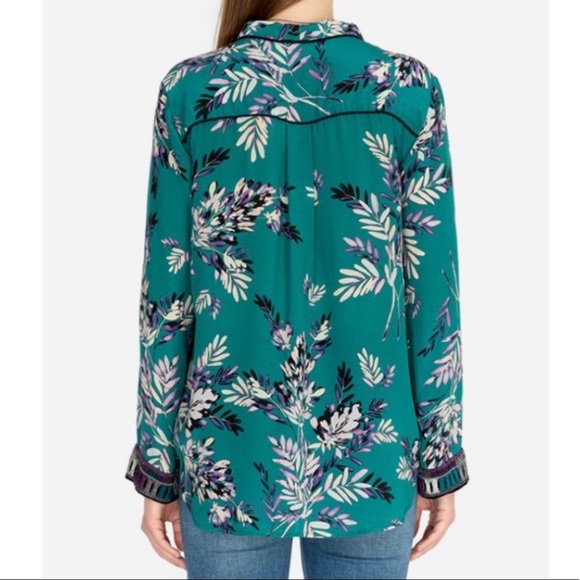 Johnny Was Intimates & Sleepwear New Johnny Was Silk Pajama Top