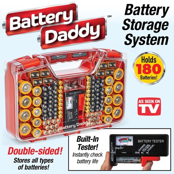 As Seen On TV Storage & Organization Battery Daddy Battery