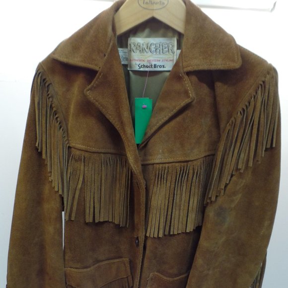 Rancher Jackets & Coats Rancher By Schott Brothers Fringe Leather