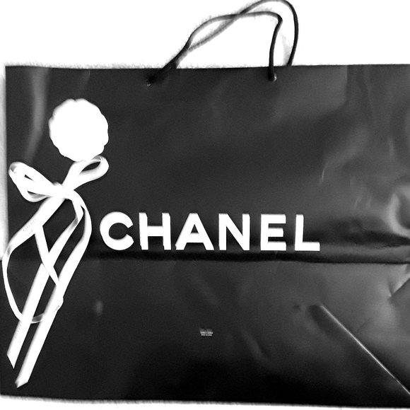 CHANEL Other Chanel Shopping Bag With Flower And Ribbon Poshmark