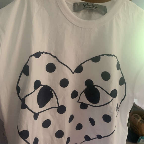 New products first sale Shirts Comme De Garcon T Shirt Size Large