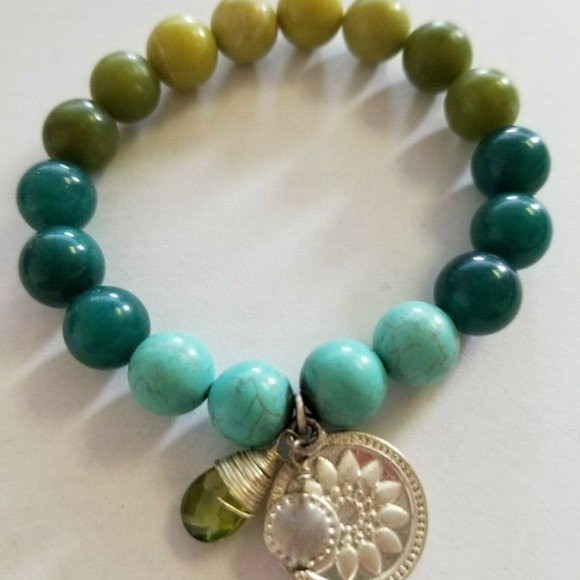 Stella & Dot Jewelry Stella Dot Foundation Bead Stretch Bracelet