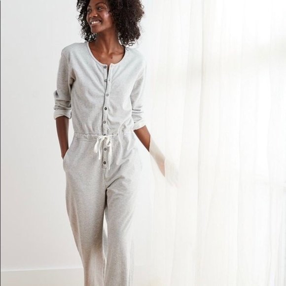 aerie Pants & Jumpsuits Bnwot Aerie Weekend Jumpsuit Medium Heather