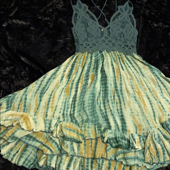 Free People Dresses Free People Adella Tie Dye Slip Dress Xs Poshmark