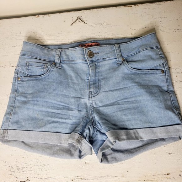Wax Jean Shorts Wax Jean Butt I Love You Stretchy Denim Shorts Poshmark