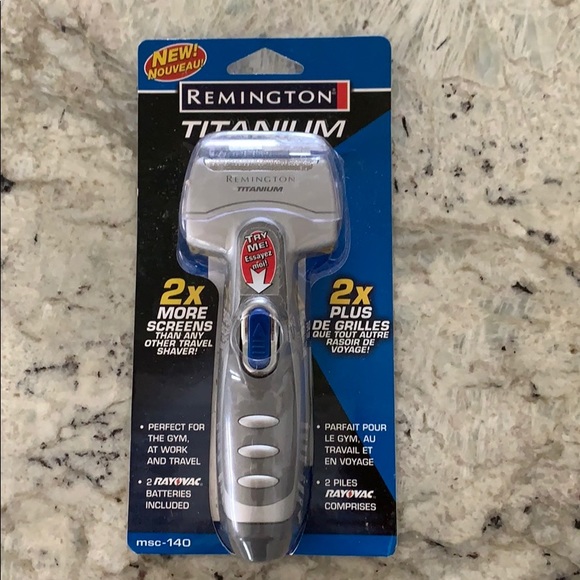 Remington Grooming Remington Msc4 Mens Titanium Travel Shaver