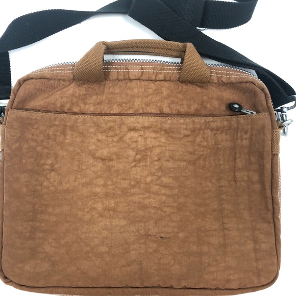 Kipling Bags Kipling Padded Laptop Case Bag Tan Unisex Poshmark