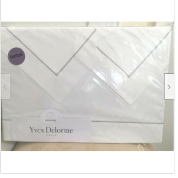 Yves Delorme Bedding Yves Delorme Paris Parure 4pc Queen Bed Sheet