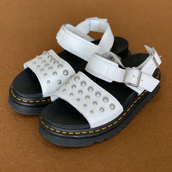 Dr. Martens Shoes Dr Martens Voss Leather Studded Sandals Poshmark