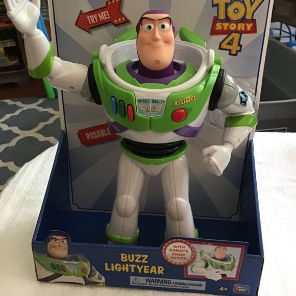 Think way Toys Toys Buzz Lightyear With Karate Chop Action Poshmark