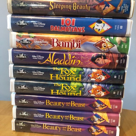 Disney Other Extremely Rare Black Diamond Disney Vhs Tapes Poshmark
