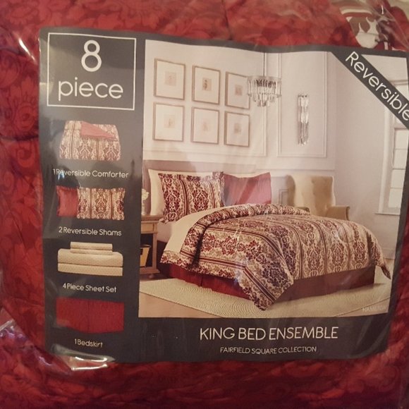 Macy's Bedding King Bed 8piece Ensemble Poshmark