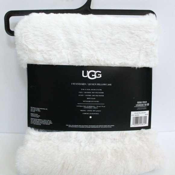 UGG Bedding Ugg Polar Plush Faux Fur One Standard Pillowcase Poshmark