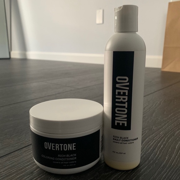 overtone Hair Overtone Rich Black Color Depositing Conditioner Poshmark