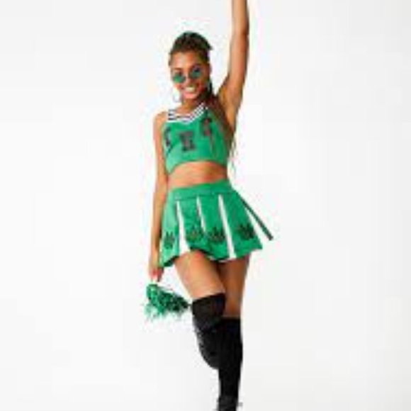 Dolls Kill Skirts Dolls Kill High Spirited Cheerleader Costume Set