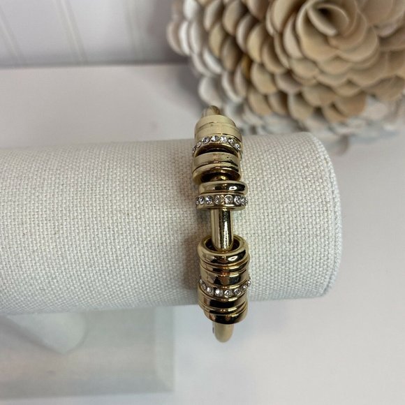 Chico's Jewelry Chicos Lola Pave Bangle Bracelet Closure