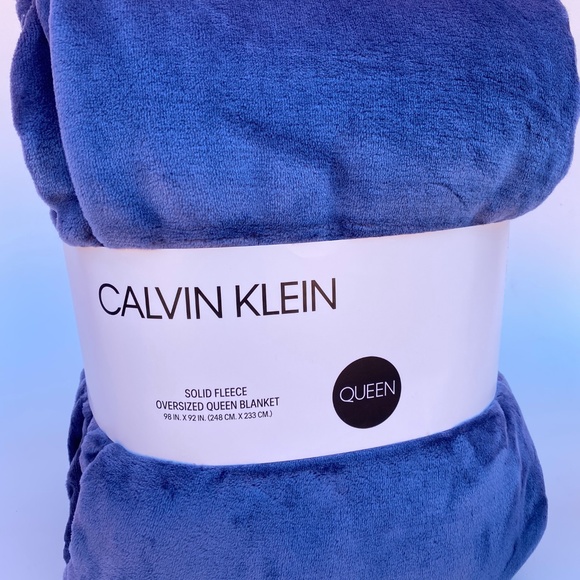 Calvin Klein Bedding Calvin Klein Oversized Queen Blanket Plush