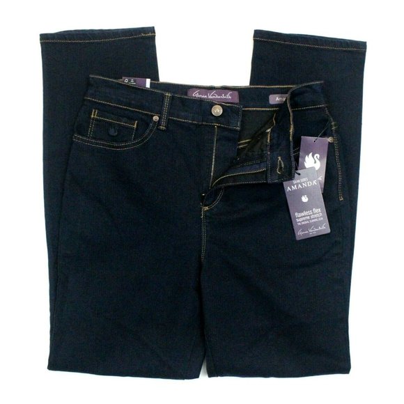 Gloria Vanderbilt Jeans Gloria Vanderbilt Amanda Rinse Noir Jeans