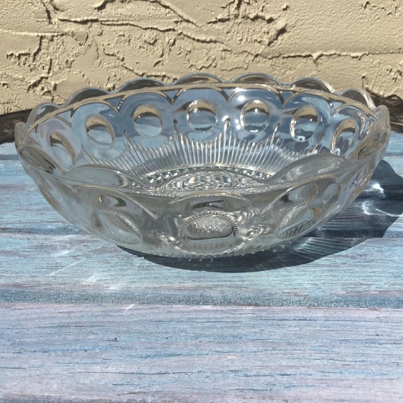 Antique Dining Antique Thumbprint Bowl Poshmark