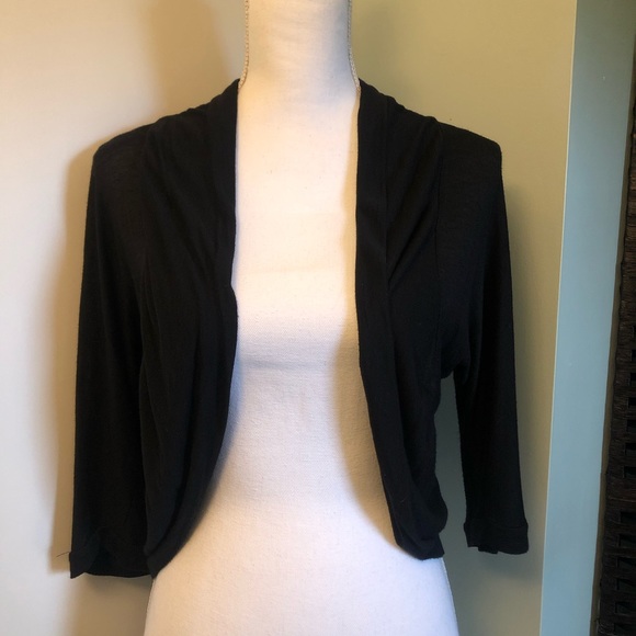 Tops All 3 Ivory Black And White Shrug Collection Poshmark