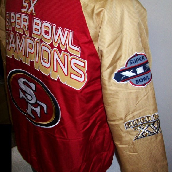 NFL APPAREL by GIII Jackets & Coats San Francisco 49ers 5 Time