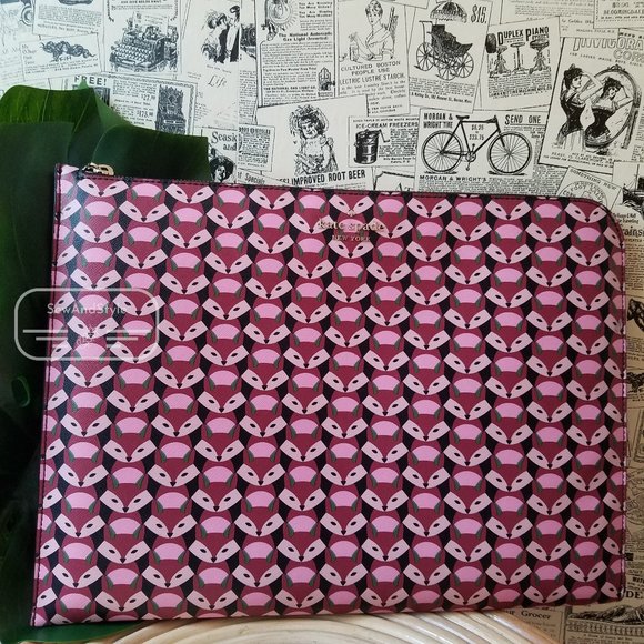 kate spade Bags Kate Spade Fox Glove Laptop Case Sleeve New Poshmark