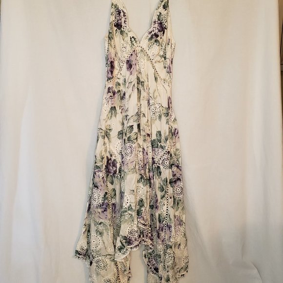 Zimmermann Dresses Zimmermann Lucia Embroidered Floral Dress Size