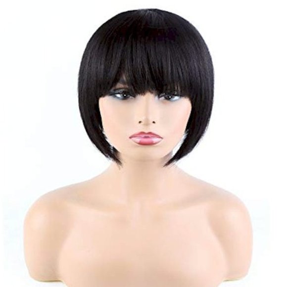 Geeta Hair 0 Human Hair Wig Short Bob 8 Inches Poshmark