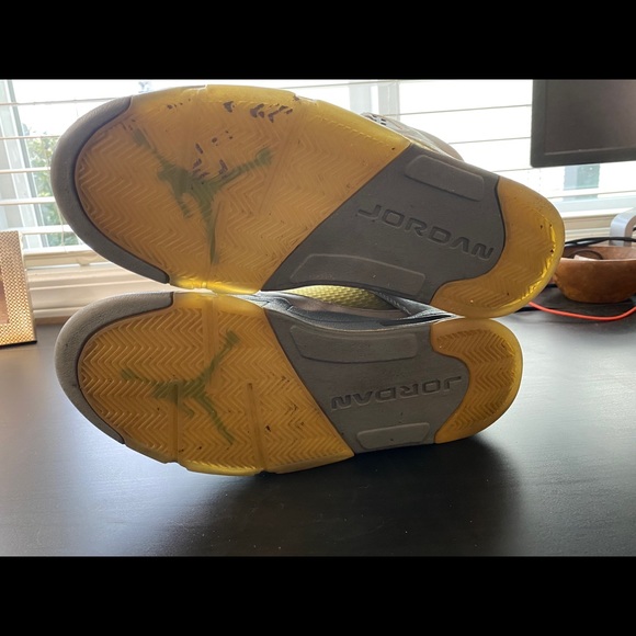 Jordan Shoes Green Bean 5 3m Jordans Poshmark