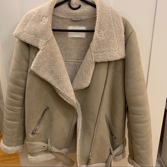 Zara Jackets & Coats Zara Aviator Biker Moto Jacket Poshmark