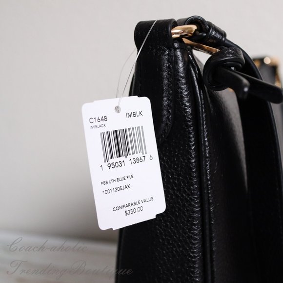 Coach Bags Nwt Coach Ellie File Bag In Pebble Leather Bag Poshmark