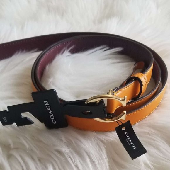 Coach Accessories Coach L Signature Buckle Belt 8mm Large Poshmark