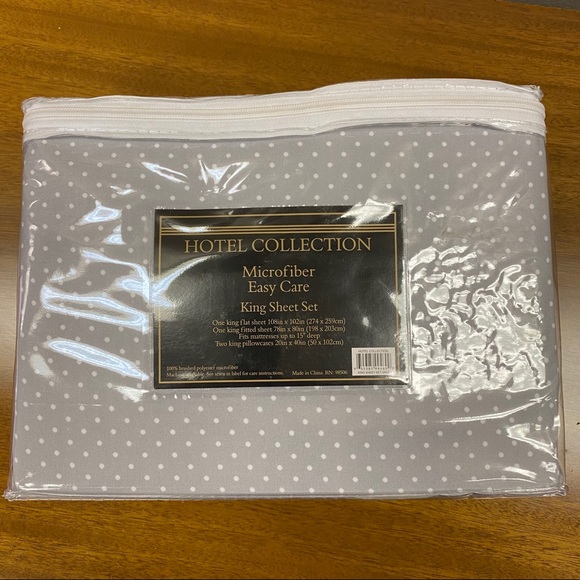 Hotel Collection Bedding New King Size Hotel Collection Sheet Set