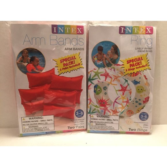 Intex Swim 2 Intex Swim Rings Arm Bands Double Packs Kids