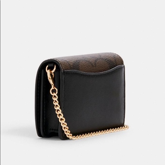 Coach Bags Coach Mini Wallet On A Chain In Signature Canvas Poshmark