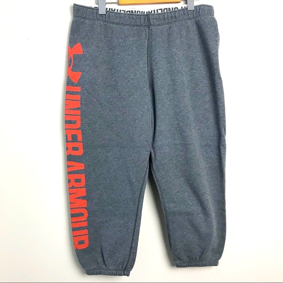 Under Armour Pants & Jumpsuits Under Armour Cropped Grey Jogger Pants
