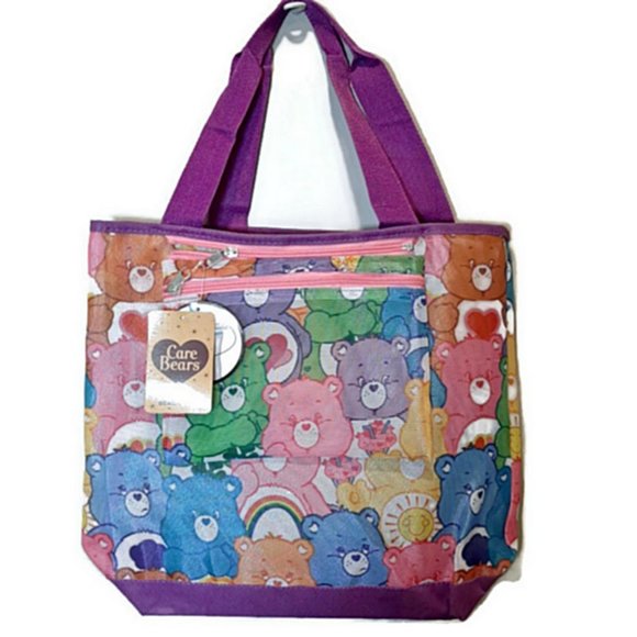 Care Bears Bags Care Bears Beach Tote Mesh Bag Purse Childrens Poshmark