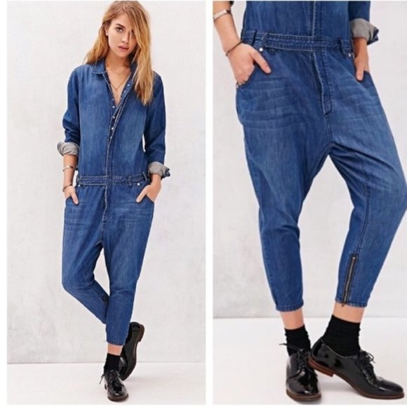 One Teaspoon Pants & Jumpsuits One Teaspoon Utility Jumpsuit Denim