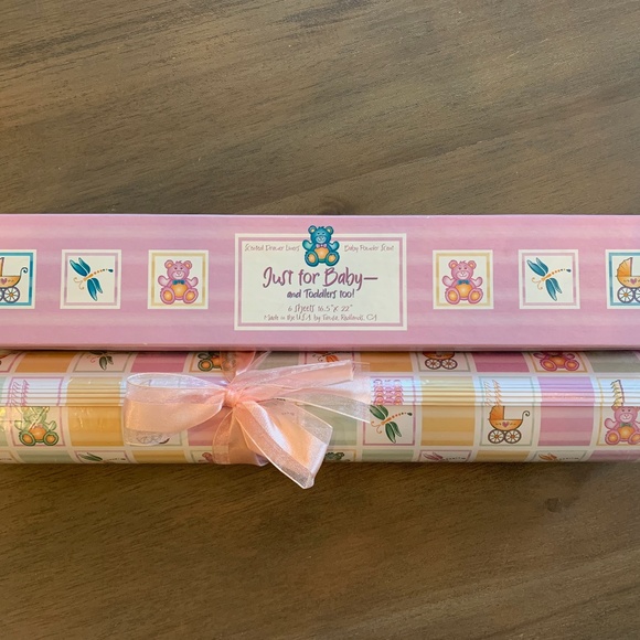 Storage & Organization New Baby Scented Drawer Liners Baby Powder