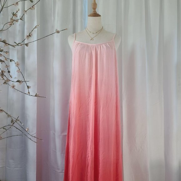 Splendid Dresses Splendid Revolve Ombre Maxi Dress In Poppy Red Sm