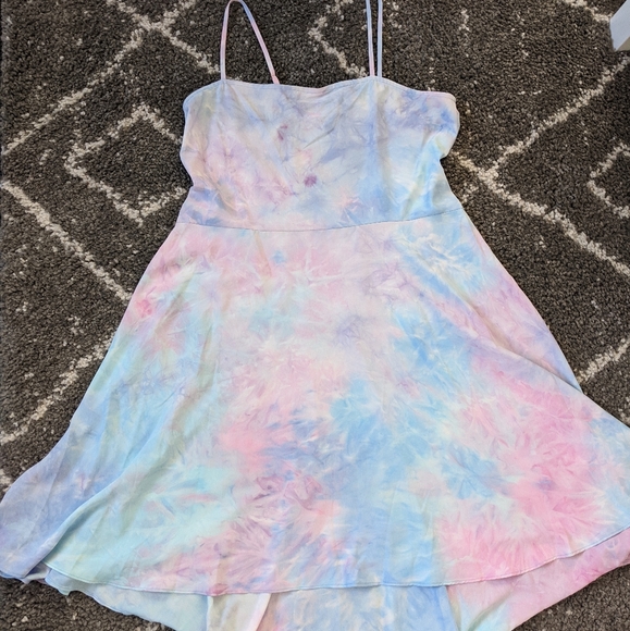 Socialite Dresses Bnwt Silky Tie Dye Slip Dress Szs Poshmark