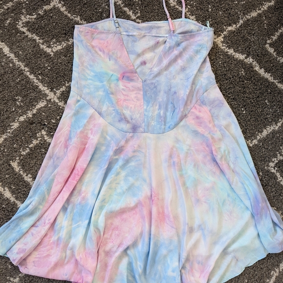 Socialite Dresses Bnwt Silky Tie Dye Slip Dress Szs Poshmark