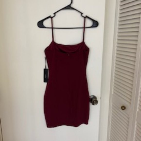 Lulu's Dresses Lulus Flaunt It Burgundy Bodycon Dress Poshmark