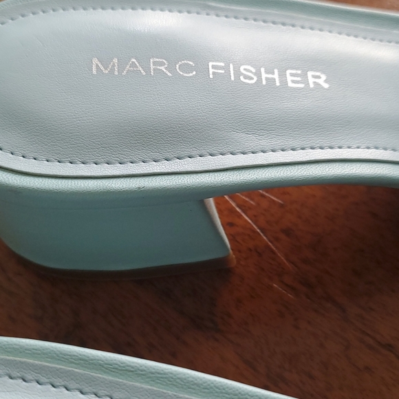 Marc Fisher Shoes Nwob Marc Fisher Quilted Square Toe Slide Poshmark