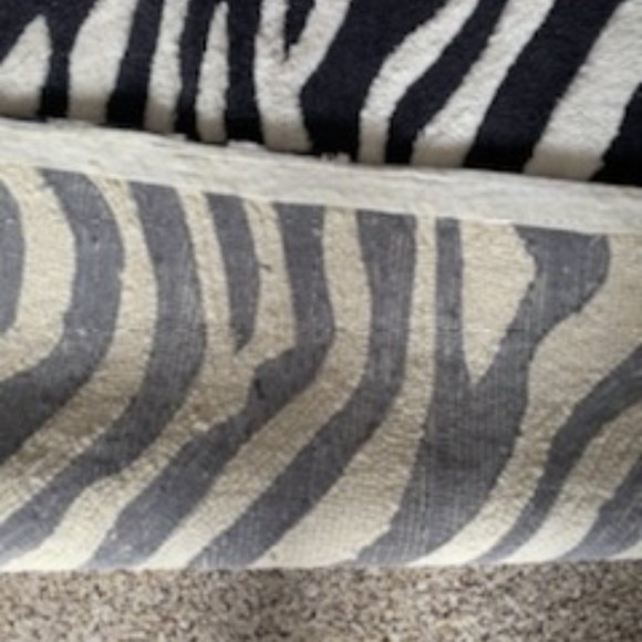 Other Zebra Stripe Area Rug Poshmark