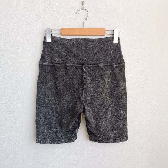 aerie Shorts Aerie Chill Play Move Grey Ombre Biker Shorts Poshmark