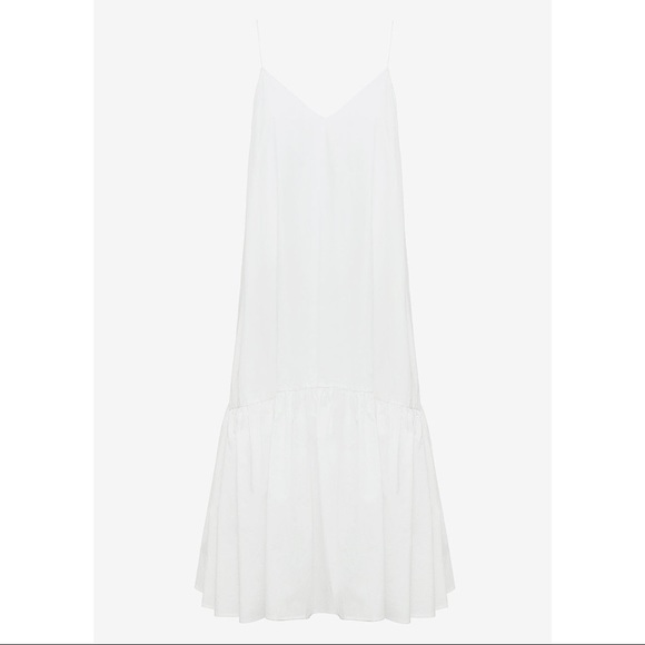 Anine Bing Dresses Anine Bing Averie Dress White Xs Nwt Poshmark